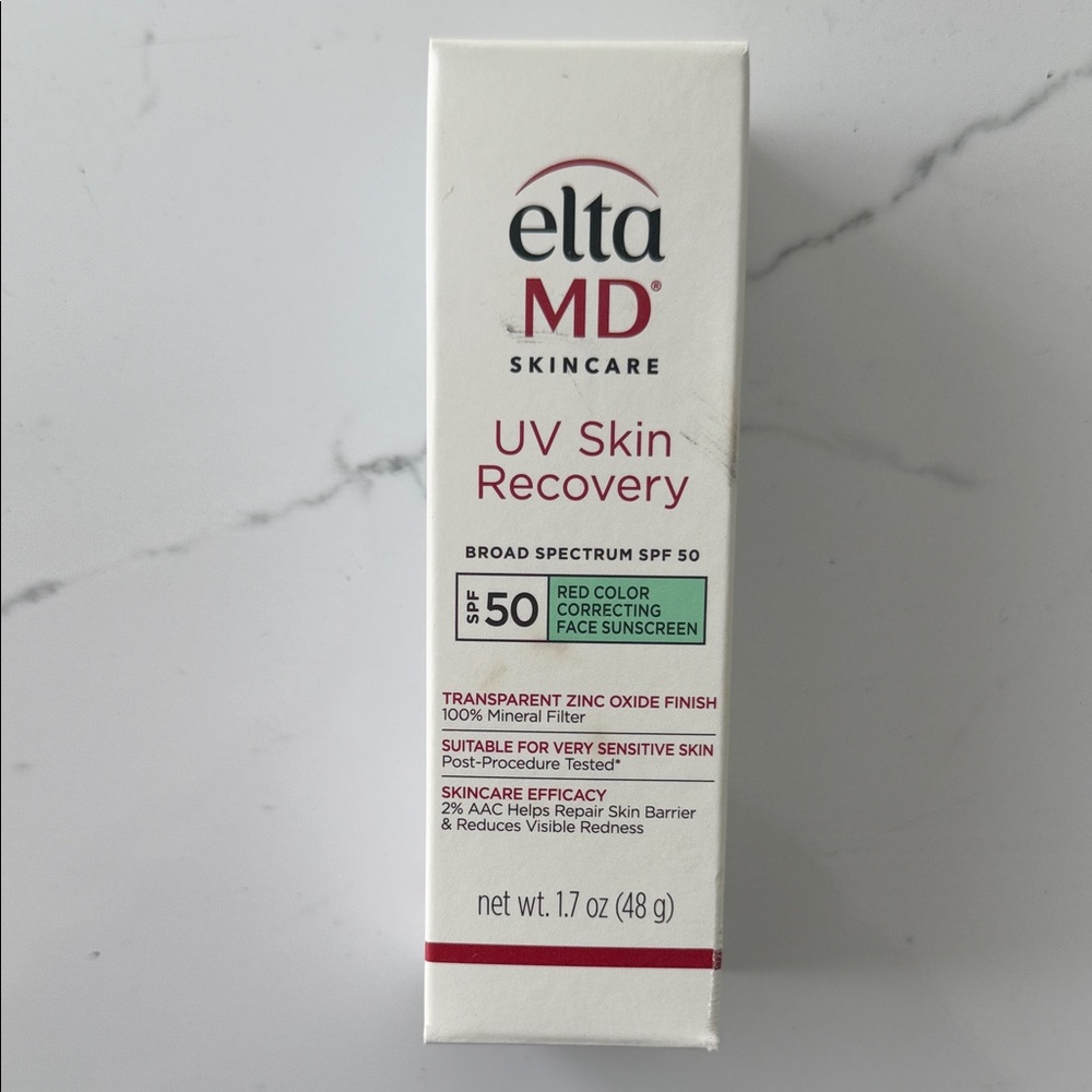 EltaMD UV Skin Recovery SPF 50 - White and Red Packaging